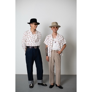 跳水印花夏威夷古巴领天丝短袖 Bardoc 售罄展示 play swim