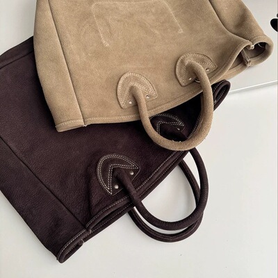 WINNOW托特包磨砂皮