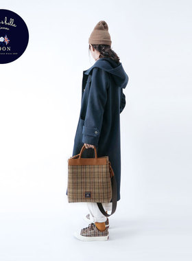 WINNOWX Abraham MOON联名英式复古编织手提斜挎包