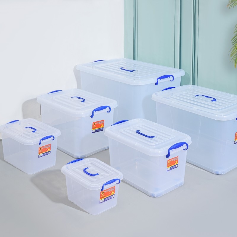 塑料收纳箱胶箱食品级带盖长方形零食储物箱餐具碗筷收纳盒整理箱,收纳整理,收纳箱,淘宝优惠券,粉丝福利购,淘宝优惠卷