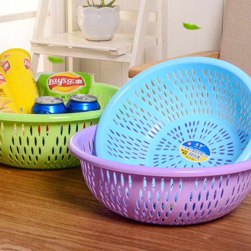 洗菜盆沥水篮水果篮子塑料厨房加厚洗菜筛水果筛家用大号蔬菜蓝子