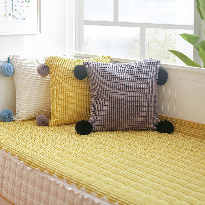 北欧飘窗垫定做窗台垫榻榻米阳台