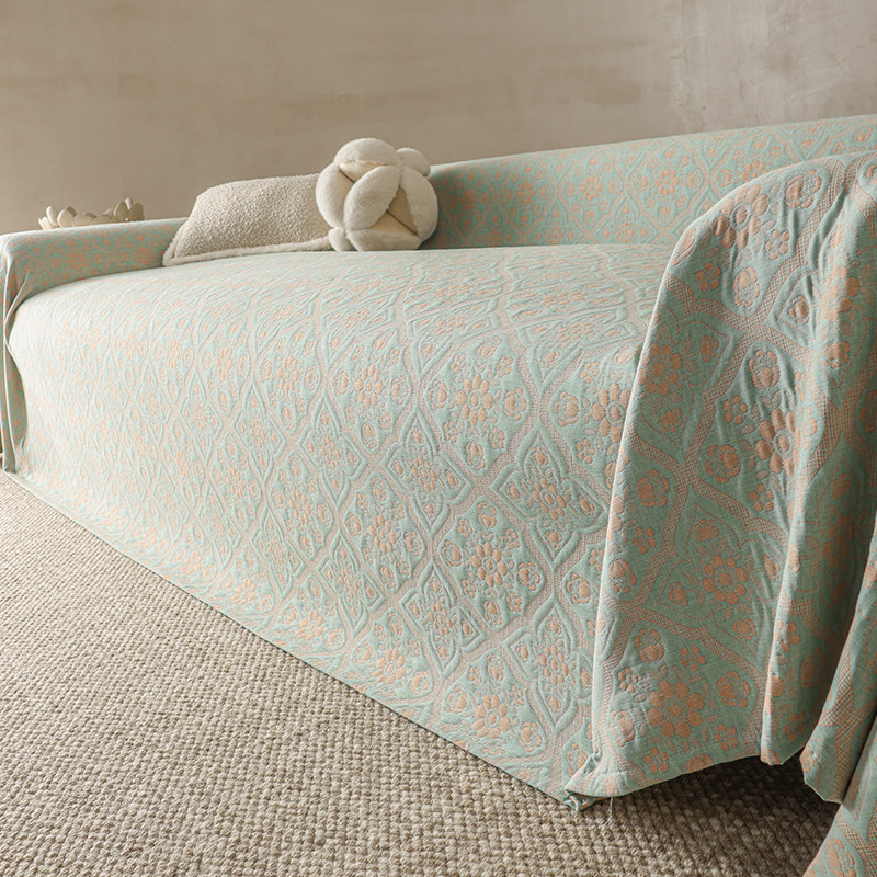 全棉沙发盖布四季北欧布艺沙发巾靠背扶手全包纯棉盖毯沙发套罩巾,居家布艺,沙发垫,淘宝优惠券,粉丝福利购,淘宝优惠卷