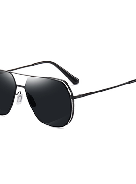 防紫外线飞行员式墨镜男