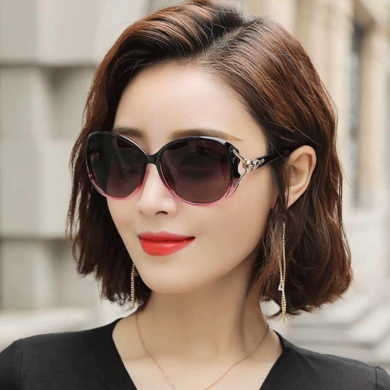 19 新機能 偏光サングラス ラウンドフェイス ダークミラーガール 潮汐防御 紫外線 ファッション メガネ 韓国語版 Ins 傑 取る 中国仕入れ Com