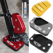 Cub改装 适用本田幼兽CC110 Cross 配件边撑加大垫小脚架侧撑加宽