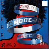 cc坎宁安球星篮球硅胶签名手环球迷礼物节奏模式 系列手带周边用品