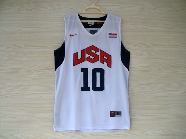 美国国家队10号科比球衣 Kobe 刺绣版篮球服 2012 USA 梦十队球衣