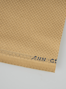 安格11CT中格十字绣浅棕色全棉珍珠棉布手工绣花DIY布料