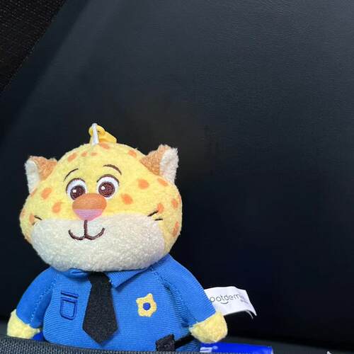 我不管了！你豹警吧！正版疯狂动物城玩偶挂件尼克狐尼克兔子警官