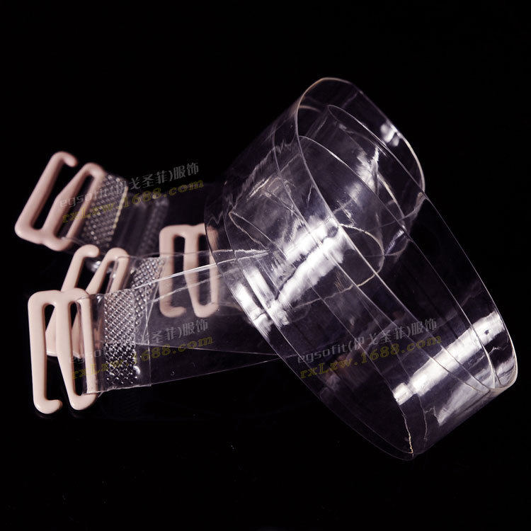Bretelles pour lingerie 1.8cm bretelles transparentes - Ref 829511 Image 4