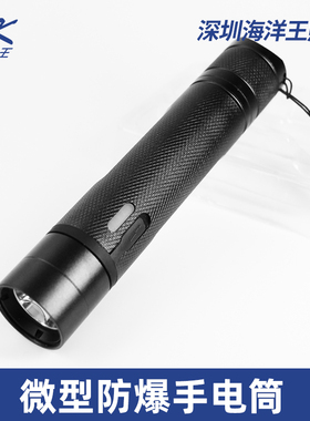 海洋王JW7302A微型强光防爆手电筒消防红色灯应急安全帽工作头灯