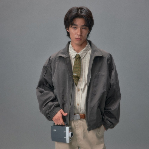 化学制品 大阪雨夜航站 厚实运动夹克 J3_DGY/KHI_TRACKJACKET