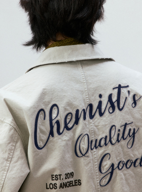 化学制品 Quality Goods 杂务夹克 J1_BLK_WORKJACKET