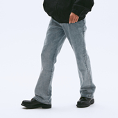 化学制品 P5_BLU_JEANS 轻水洗牛仔裤 穿上回到90‘s 复古微喇