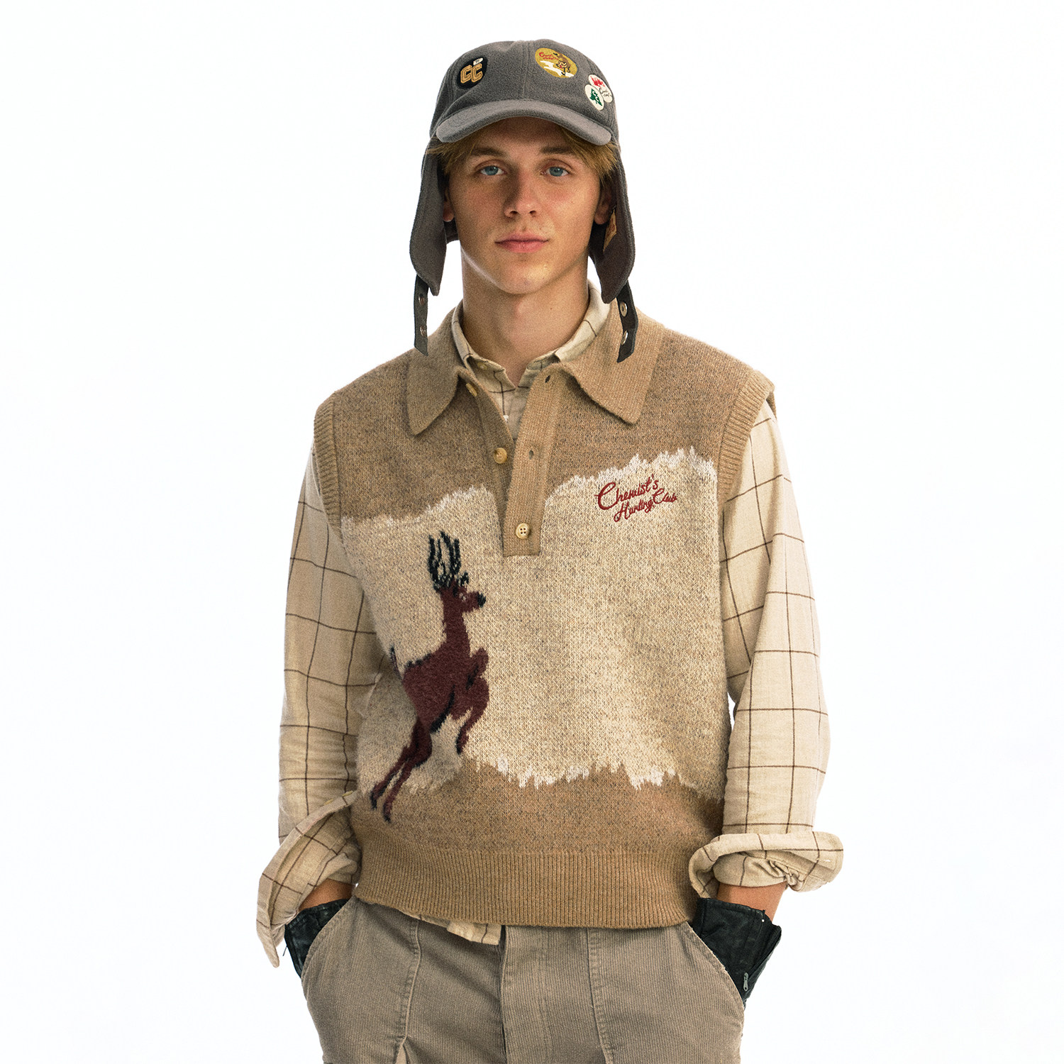 化学制品 阿拉斯加猎鹿人 狩猎针织背心 K1_KHI_KNITVEST