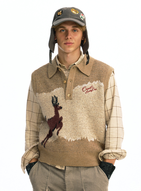 化学制品 阿拉斯加猎鹿人 狩猎针织背心 K1_KHI_KNITVEST