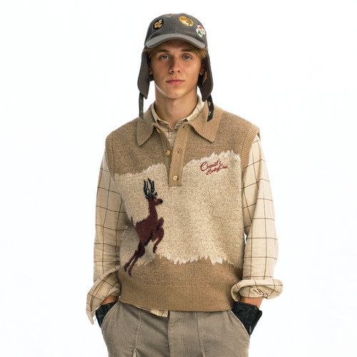 化学制品 阿拉斯加猎鹿人 狩猎针织背心 K1_KHI_KNITVEST