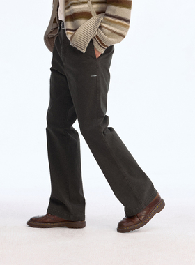 化学制品 美丽人生 木村拓哉的轻工装微喇休闲裤 P5_DGY_CHINOS