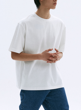 化学制品 基础常规版型T恤 T2_BLK/WHT_TSHIRT_260G