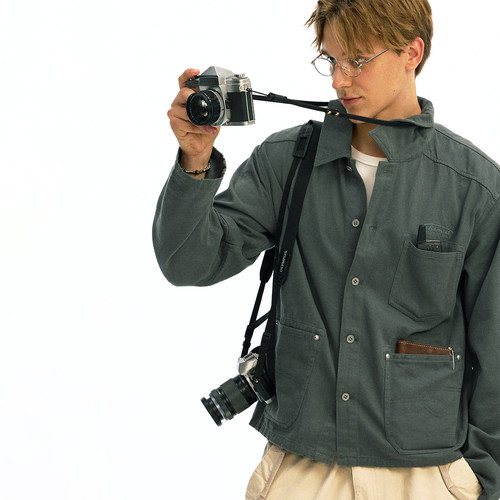 化学制品 车库工装短衬衫夹克 J6_GRY_WORKJACKET