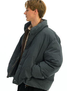 化学制品 中古感保暖棉夹克 J1_DGY_QUILTEDJACKET