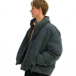 化学制品 中古感保暖棉夹克 J1_DGY_QUILTEDJACKET