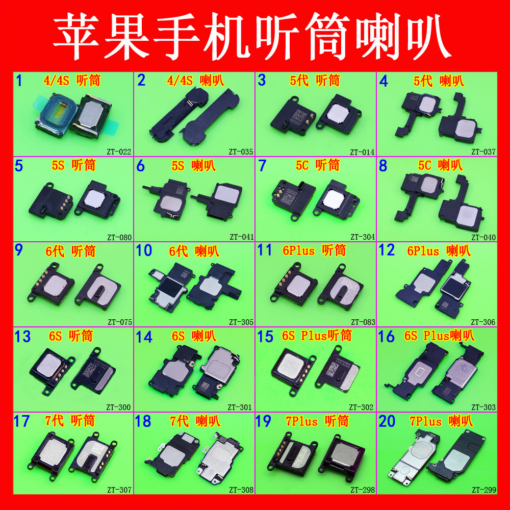 ÊÊÓÃÆ»¹û5 6 5S 5C 6P Plus 6S 7´ú 7PlusÊÖ»úÌýͲÀ®°ÈÑïÉùÆ÷×ܳÉ