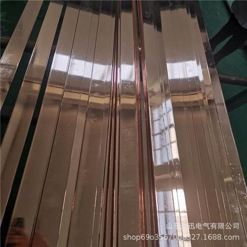 张掖镀铜扁钢50*5国标 铜覆钢扁钢 覆铜扁钢 铜包钢扁钢铜层0.254