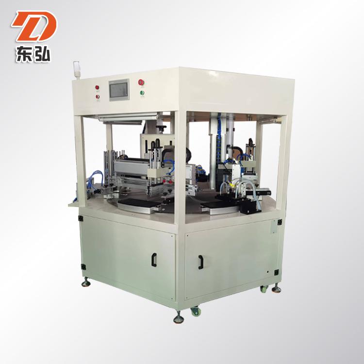 自动印刷片材丝印机，全自动薄膜丝印机，自动镜片转盘丝印机