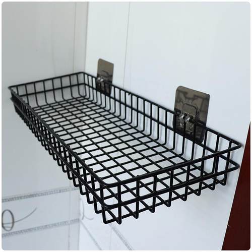 阳台多肉收纳挂篮浴室厨房免打孔置物挂架铁艺栏杆悬挂式窗沿