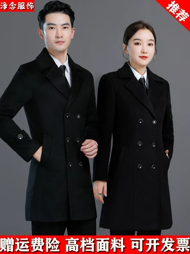 Шерстяное ювелирное украшение для работы подходит для мужчин и женщин, пальто для отеля