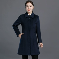 216#Dark Buckle Женская тибетская синяя (добавьте хлопок внутри)