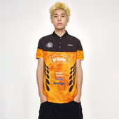 BURNIN 「WORDPLAY」乒乓球服立领POLO衫 运动透气速干夏潮牌上衣