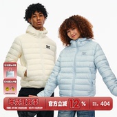 BURNIN 90白鸭绒轻薄户外连帽排骨羽绒服男女冬季 休闲保暖上衣潮