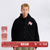 BURNIN 方片旗帜棒球服夹克男重磅情侣外套上衣百搭