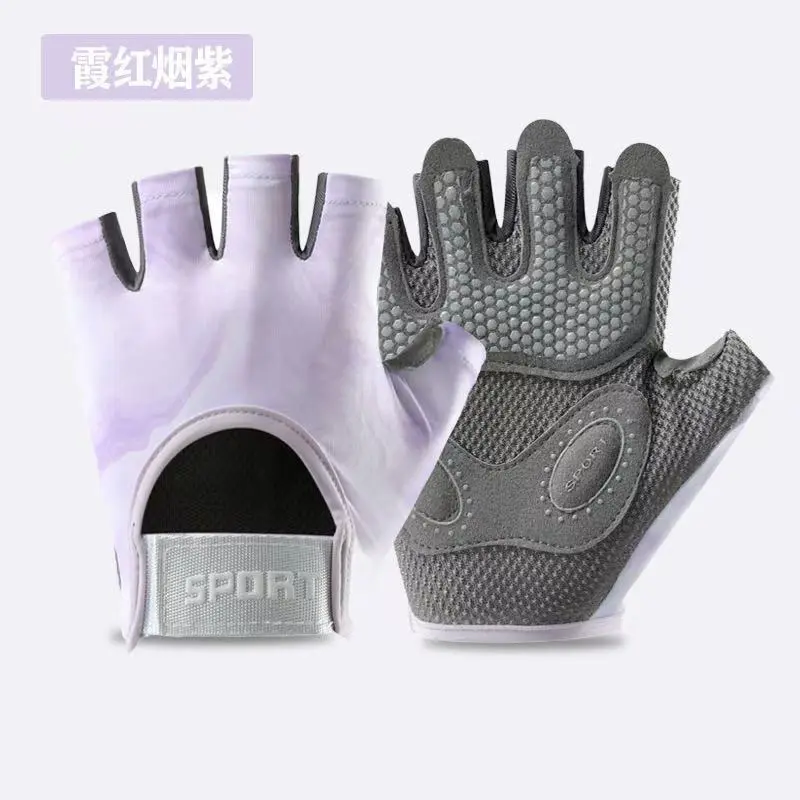 运动半指手套男女瑜伽器械防滑