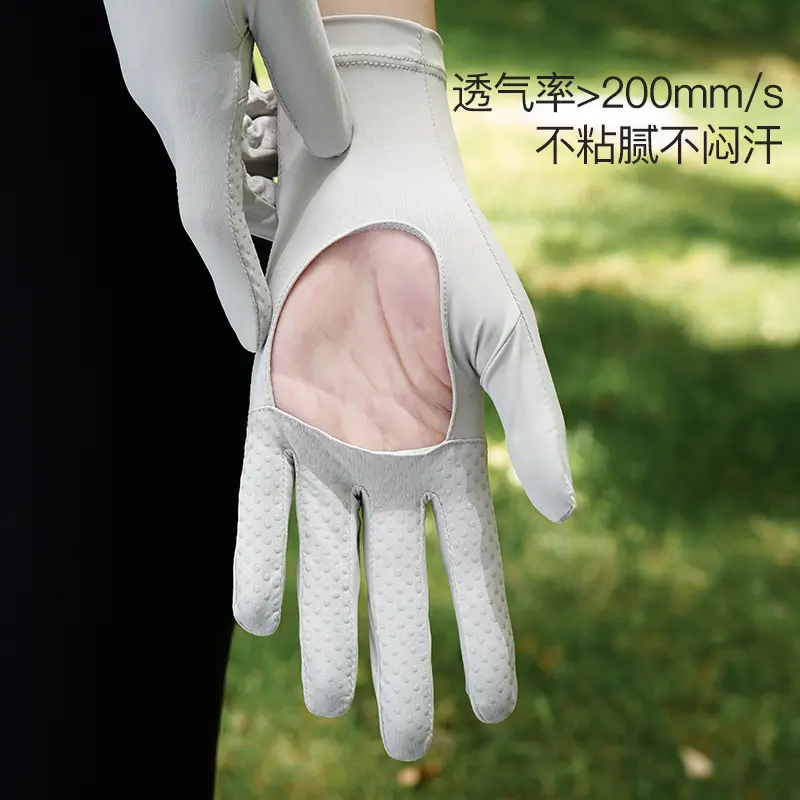 防晒手套夏新款D289掌心镂空触屏