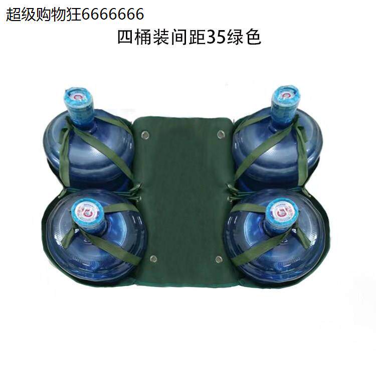 桶装水送水袋摩托车加厚帆布水桶包饮水机水桶送水兜电动车尾坨包