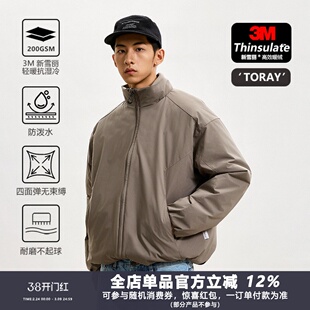 WEDENBORG【东丽TORAY】轻量化3M新雪丽棉衣男冬季防泼水立领棉服