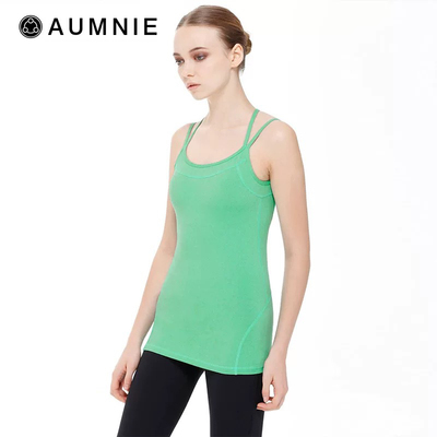 瑜伽背心健身运动大露背