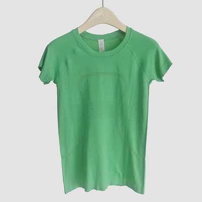 lu常规瑜伽服Swiftly Tech运动高弹健身夏季轻薄短袖T恤