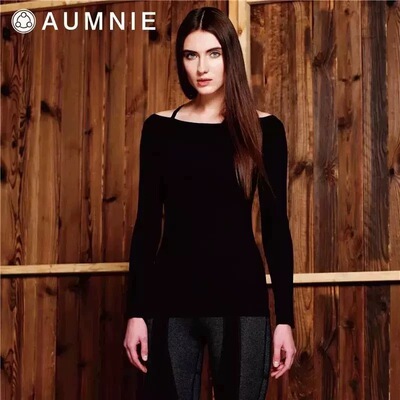 AUMNIE正品澳弥尼夏克提T恤女纱网短袖速干透气运动健身跑步瑜伽