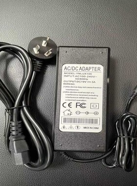 适用永诺YN150W LUX100 100PRO 200 摄影灯直流电源LED补光灯100W 120W 200W电源适配器线