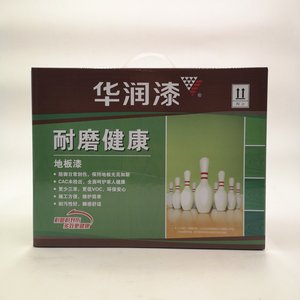 华润漆高光聚酯清漆高光实木耐磨地板漆半哑光木楼梯漆防烫油漆