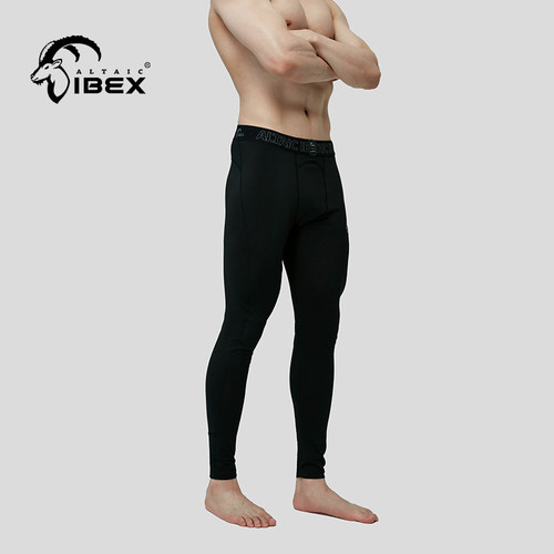 岩羚体育ALTAICIBEX2021新款加厚运动紧身裤运动健身加绒紧身长裤