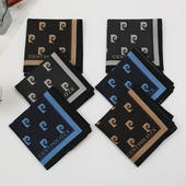 薄款 43cm男士 绅士口袋巾纯棉印花手帕老式 吸水擦汗手巾怀旧方巾女