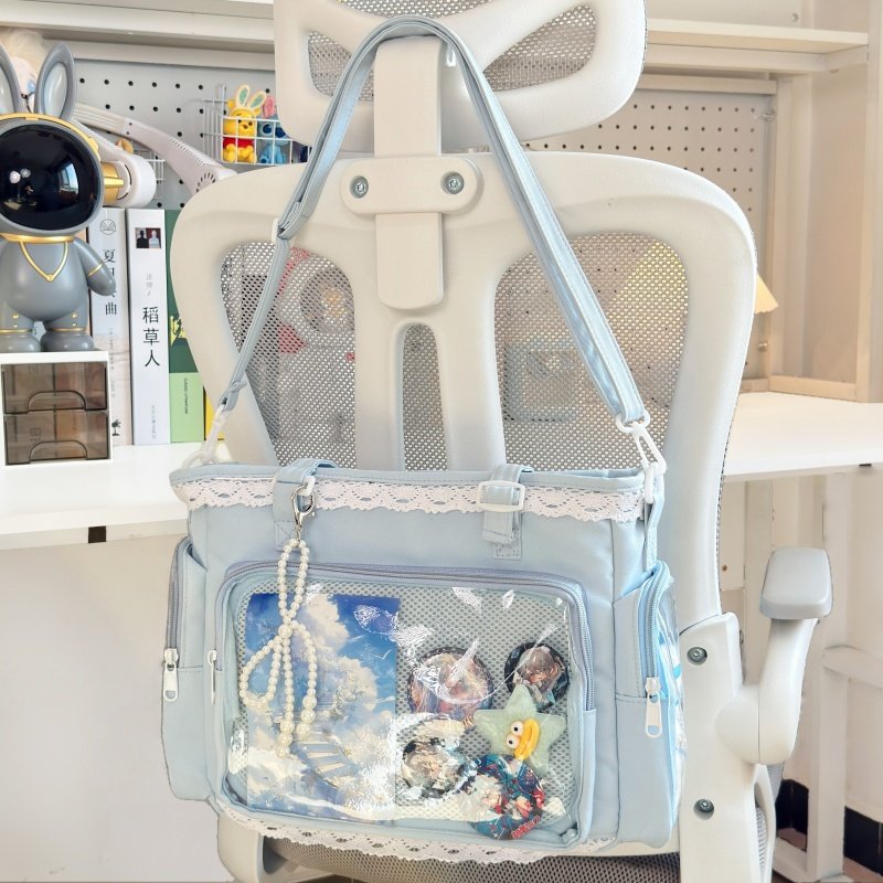 日韩吧唧漫展痛包日常娃包单肩包上课托特包斜挎包,箱包皮具/热销女包/男包,痛包,淘宝优惠券,粉丝福利购,淘宝优惠卷