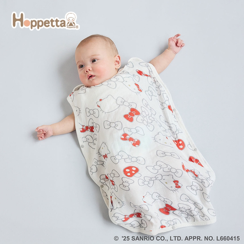 日本Hoppetta联名婴儿睡袋二层纱