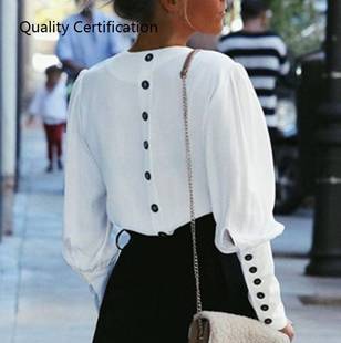 Summer Autumn Lady Shirt  Female Office Chiffon Blouse Tops